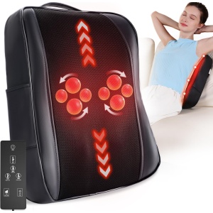 Boriwat Shiatsu 4D Kneading Rolling Up and Down Massage Pillow