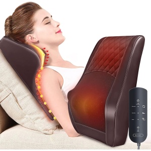 Boriwat Shiatsu Massage Pillow for Neck, Back, Shoulder, Leg